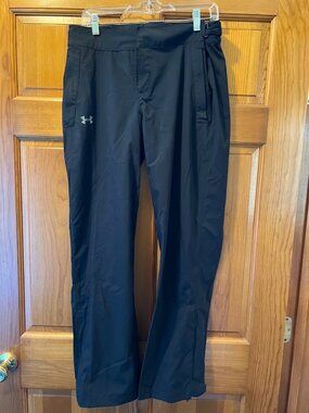 Women's Black Under Armour Storm Rain Pants